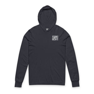 Unisex Hooded Long Sleeve Tee