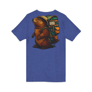 Milo the Colorado Marmot Unisex Tee Shirt, Nature Animal Lover Gift, Outdoor Enthusiast Shirt, StateThirtyEight Mascot Shirt, Wildlife