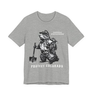 Protect Colorado Firefighting Marmot T-Shirt - Wildland Firefighter Tribute - Nature Souvenir - State 38 Trading Company - Etsy Exclusive