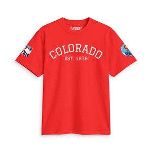 Limited Edition - Colorado 150 T-Shirt | State Flag Sleeve Graphics