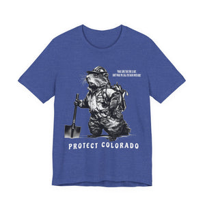 Protect Colorado Firefighting Marmot T-Shirt - Wildland Firefighter Tribute - Nature Souvenir - State 38 Trading Company - Etsy Exclusive