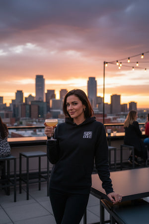 Unisex Hooded Long Sleeve Tee