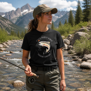 Rocky Mountain Collection - Catch the Rainbow Trout - Unisex t-shirt