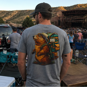 Milo the Colorado Marmot Unisex Tee Shirt, Nature Animal Lover Gift, Outdoor Enthusiast Shirt, StateThirtyEight Mascot Shirt, Wildlife