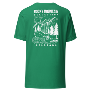Rocky Mountain Collection - Mountain Scene Back - Unisex t-shirt